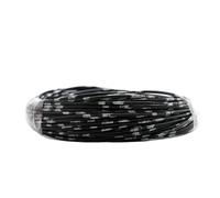 SVKVBNLNGK Câble électrique AVSS de 10 m for voiture, câble audio haut-parleur 0,3 2,5 mm², cordon d'alimentation en cuivre sans oxygène, câbles automobiles Fil(Black,10 METERS_22AWG SQ0.3MM)