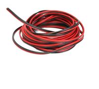 SVKVBNLNGK Câble électrique CC 5 m/10 m, câble d'extension simple for 2 broches, connecteur de cordon anti-flamme 24 AWG for petits appareils LED basse consommation 3C Fil(5m)