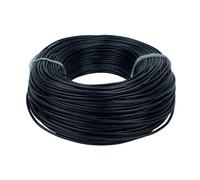 SVKVBNLNGK Câble électrique en cuivre nu isolé PVC, 5 mètres carrés, 0,3,75 1, mm, for haut-parleur 220 V, alimentation LED Fil(Black,5M_SQUARE 1.0MM)