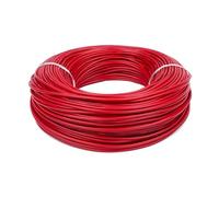 SVKVBNLNGK Câble électrique en cuivre nu isolé PVC, 5 mètres carrés, 0,3,75 1, mm, for haut-parleur 220 V, alimentation LED Fil(Red,5M_SQUARE 0.75MM)