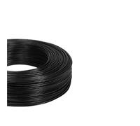 SVKVBNLNGK Câble en silicone rouge et noir UL3135 30/28/26/24/22/20 AWG résistant for la température for batterie de voiture automobile Fil(Black,3 METERS_22AWG)