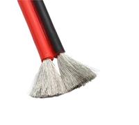 SVKVBNLNGK Câble en silicone souple et flexible for 2 broches, rouge noir, 28 AWG, 26 24, 22 20 18 16, fil de cuivre étamé résistant for la chaleur Fil(40M_18 AWG)