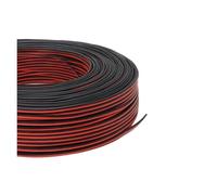 SVKVBNLNGK Câble flexible en caoutchouc de silicone souple, 1 for 20 m, noir et rouge, 2 broches, fil cuivre, 30, 28, 26, 24, 22, 18, 16, 14, 12, 10, connecteur LED 8 AWG Fil(20 meters,30AWG)
