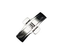 SVKVBNLNGK Fermoir en métal solide en acier inoxydable ACCESSOIRES DE RECHERCHE DOUBLE BOUTON BOUTON FAIRE FERMER FERMAIRE DE DÉPLOBAGE DE PAPILLANCE Compatible for Tissot Fermoir de montre(3x17mm)