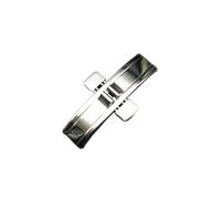 SVKVBNLNGK L4 l2 Sangle sans soudure en acier inoxydable Boucle de boucle Double Push Push Push Fermoir Métal Watch Accessoires Compatible for Longines Fermoir de montre(5x24mm)