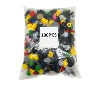 SVKVBNLNGK Lot de 100 Clips de Rivets en Plastique for Voiture, adaptés à l'for Audi A6 C7, à l'Opel Insignia Focus et à la for Chrysler Passat B5 Boucle en Plastique pour Automobile