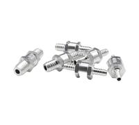 SVKVBNLNGK Lot de 5 clapets anti-retour unidirectionnels en alliage d'aluminium, 6 mm, 8 mm, 10 mm, 12 mm, 14 mm, 16 mm, for carburateur Robinet d'essence pour moto(8mm,1Pcs)