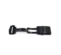 SVKVBNLNGK Métal double bouton-poussoir bouton pliage boucle boucle papillon déploiement boucle de fermoir regarder la bracelet réparation noir argent 22mm montre fermoir Fermoir de montre(Noir)