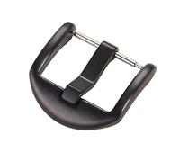 SVKVBNLNGK Mode universelle Black Argent Montre Boucle Boucle 18mm 20mm 22mm 22mm 304 Acier inoxydable Fermoir à double face en acier inoxydable Compatible for Huawei Compatible for Samsung Fermoir de