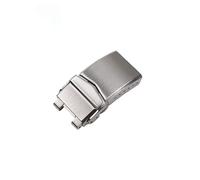 SVKVBNLNGK Montre Pièces Métalliques Bracelet En Acier Inoxydable Boucle Brossée En Acier Inoxydable 18mm 20mm Montre Fit For62mas Fermoir de montre(New 18 mm 1pcs)