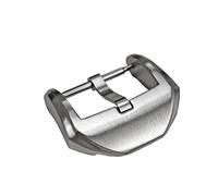 SVKVBNLNGK Pièces de montre Boucle en acier inoxydable for bretelles Boucle de languette entièrement brossée 20 mm 3.0 for barres for ressort Fermoir de montre