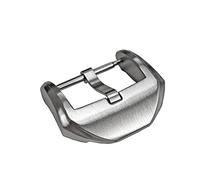 SVKVBNLNGK Pièces de montre Boucle en acier inoxydable for bretelles Boucle de languette entièrement brossée 20 mm 3.0 for barres à ressort Fermoir de montre