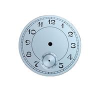 SVKVBNLNGK Regardez des pièces de montre Cadran 39mm Riz Riz blanc No Logo Numéro Arabe La seconde main est for 6 heures G102 Cadran de montre