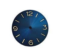 SVKVBNLNGK Regardez des pièces de montre Diamètre Diamètre 39mm Double-Deck Sandwich Bleu Cadran vert lumineux compatible for ETA6497 6498 St3600 st3621 Pas de seconde Cadran de montre