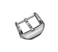 SVKVBNLNGK Regardez la sangle Boucle en acier inoxydable for les sangles Boucle de languette entièrement brossée 20 mm 3.0 for des barres for ressort Fermoir de montre