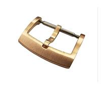 SVKVBNLNGK Regardez les pièces Solide Bronze Bronze Fermoir Terrasse Terrasse Barre de ressort for ruban Fermoir de montre(20 mm)