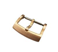 SVKVBNLNGK Regardez les pièces Solide Bronze Bronze Fermoir Terrasse Terrasse Barre de ressort for ruban Fermoir de montre(18mm)