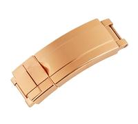 SVKVBNLNGK St9 En acier inoxydable 9 * 9mm Micro Ajuster la boucle de boucle de boucle de serrure de glissement for la vis de branlette de caoutchouc Connectez-vous en or rose RoseGold Tools Fermoir d