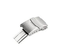 SVKVBNLNGK Voir fermoir 18 mm 20 mm 20 mm 22 mm de fermoir de sécurité pliante boucle de déploiement de boucle de déploiement Fermoir de montre(24MM)