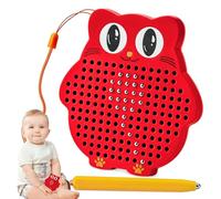 svpfuo Planche a Dessin Magnetique, Tableaux à Dessin Magnétiques, Tableau a Dessin Magnetique, Forme de Hibou, 13 X 13 X 1,2 CM, Jouet Éducatif pour Les Enfants, Adapté à L’École et À la Maison