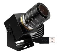 Svpro 1080P Caméra USB Starlight Low Light Webcam avec objectif zoom 3,6-10 mm, mise au point manuelle, vision automatique, industrielle, UVC Plug and Play pour ordinateur et ordinateur portable