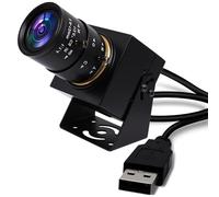 SVPRO Global Shutter Caméra USB - 1200P 90 fps haute vitesse avec objectif zoom de 2,8 à 12 mm, mise au point manuelle - Webcam gros plan pour swing de golf, caméra industrielle - USB Plug and Play