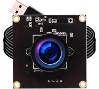 Svpro Module de caméra USB 2 MP 1080P 60 fps, 720P 120 fps, 360P 260 fps caméra UVC haute vitesse pour Lightburn Laser Carving, Plug & Play pour ordinateur/ordinateur portable, compatible avec Windows