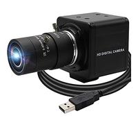 Svpro Webcam 4K avec objectif zoom - Caméra vidéo Ultra HD avec capteur CMOS - Zoom optique 10X - Caméra pour ordinateur, webcam USB 8 MP 30 fps pour ordinateur portable de bureau, Android, Mac OS
