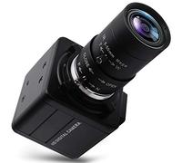 Svpro Webcam 4K Ultra HD Varifocal HD 5-50 mm Objectif USB Mini caméra Web 3840x2160 30fps USB avec caméra IMX317 Capteur Caméra USB UVC Zoom Manuel Conférence Webcam pour Mac Windows Linux Android