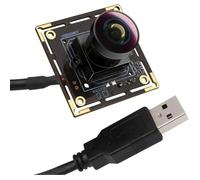 Svpro Webcam Industrielle 5MP 1944P, Objectif Fisheye M12, Capteur IMX335, UVC Plug & Play pour Sécurité & Imprimante 3D.