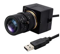 Svpro Webcam USB 4K Ultra HD avec objectif zoom 2,8-12 mm, mise au point manuelle, 3840 x 2160 30 fps, capteur IMX415, UVC Plug & Play pour Mac/Windows/Linux/Android