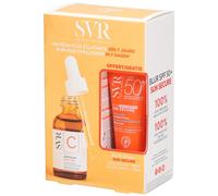 SVR Coffret Ampoule [C] Anti-Ox + Blur SPF50+ Sun Secure Sans Parfum 15 ml offert Set(S) 1 pc(s)