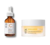 SVR Routine Anti-Âge Eclat, Vitamine C, Filler Biotic, Ampoule C, Collagen Biotic