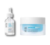 SVR Routine Anti-Âge Hydratante, Acide Hyaluronique, Filler Biotic Ampoule B3 Hyalu Biotic