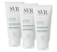 SVR Spirial Deo-Crème Anti-transpirant 48h - 50ml - Lot de 3