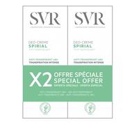 SVR Déodorant Spirial Déo-crème Anti-transpirant – 2 x 50 ml