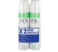 SVR Déodorant anti-transpirant Spirial Spray 2 x 75 ml