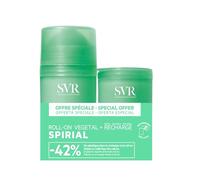 Svr Spirial Roll-On Végétal Déodorant + Recharge 50ml+50ml