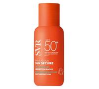 SVR - Sun Secure Aqua Fluide SPF50+ - Fluide solaire très haute protection visage - Peaux sensibles - Fini invisible non gras - Résistant eau et transpiration - 50 ml