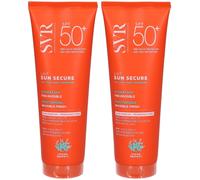 SVR Sun Secure Lait solaire SPF50+ Crème Protection Solaire 2x250 ml