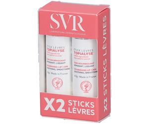SVR Topialyse Lèvres Soin Nourrissant Stick(S) 2x4 g