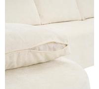 SVRCK Ensemble de canapé modulaire pour une vie confortable, section en forme de U avec assise profonde pour la détente, beige