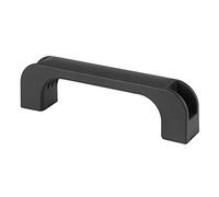 SVRITE Poignee de tirage rectangulaire en plastique noir pour porte cabinet 5,2 "