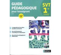 Sciences de la vie et de la terre 1re - Livre du professeur 2019