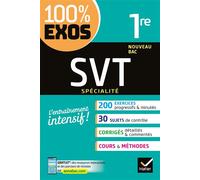 SVT 1re générale (spécialité) Exercices résolus - Nouveau programme de Première - Jean-Marc Coulais - Hatier - broché - Scolaire / Universitaire