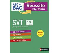 SVT 1re (Sciences de la vie et de la Terre) - ABC du BAC Réussite - Programme de première 2021-2022 - Enseignement de spécialité - Cours, Méthode, Exercices et Corrigés guidés