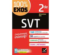SVT 2de Exercices résolus - Nouveau programme de Seconde - Jean-Marc Coulais - Hatier - broché - Scolaire / Universitaire