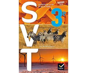 SVT 3e Éd. 2017 - Livre élève + livret 16 pages