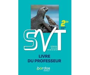 SVT Baude Jusserand 2de 2019 - Livre du professeur