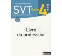 Svt Cycle 4 (5e-4e-3e) - Livre Du Professeur - Edition 2018